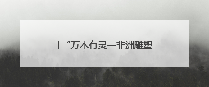 “万木有灵—非洲雕塑艺术展”河南安阳开展