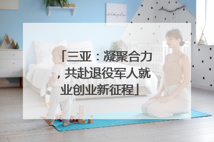三亚：凝聚合力，共赴退役军人就业创业新征程