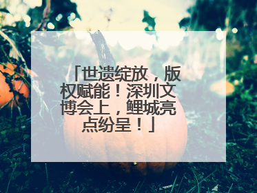 世遗绽放，版权赋能！深圳文博会上，鲤城亮点纷呈！
