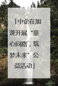 中企在加蓬开展“童心同路，筑梦未来”公益活动