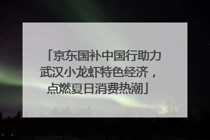 京东国补中国行助力武汉小龙虾特色经济，点燃夏日消费热潮