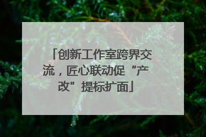 创新工作室跨界交流，匠心联动促“产改”提标扩面