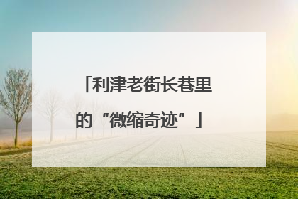利津老街长巷里的“微缩奇迹”