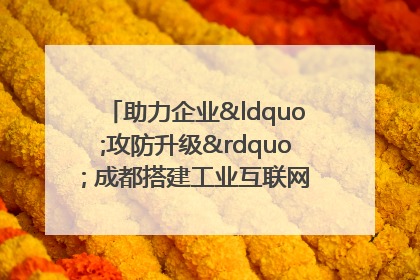助力企业“攻防升级” 成都搭建工业互联网安全供需对接平台