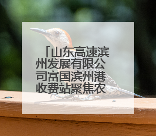 山东高速滨州发展有限公司富国滨州港收费站聚焦农机跨区作业 推三项助农服务