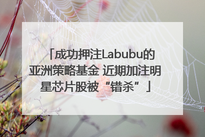 成功押注Labubu的亚洲策略基金 近期加注明星芯片股被“错杀”