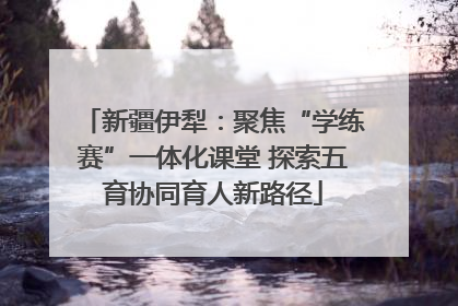 新疆伊犁：聚焦“学练赛”一体化课堂 探索五育协同育人新路径