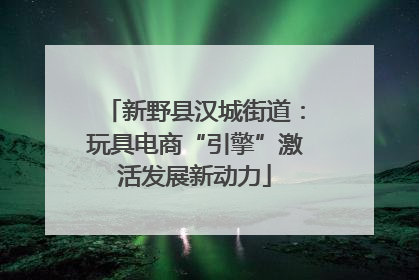 新野县汉城街道：玩具电商“引擎”激活发展新动力