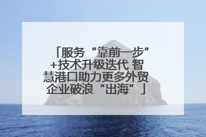 服务“靠前一步”+技术升级迭代 智慧港口助力更多外贸企业破浪“出海”
