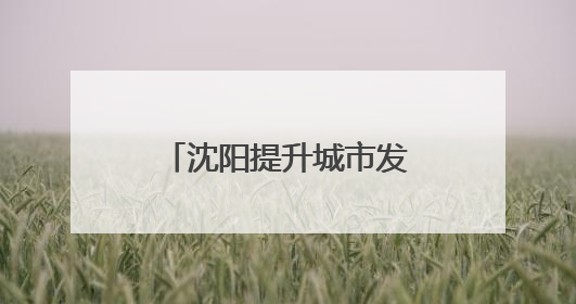 沈阳提升城市发展能级 建设现代化产业体系
