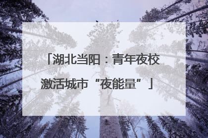 湖北当阳：青年夜校激活城市“夜能量”