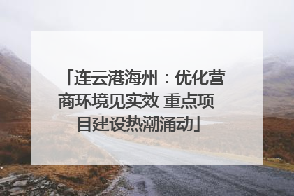 连云港海州：优化营商环境见实效 重点项目建设热潮涌动