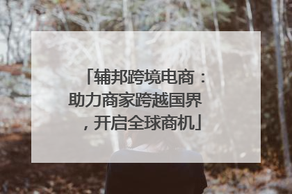 辅邦跨境电商：助力商家跨越国界，开启全球商机