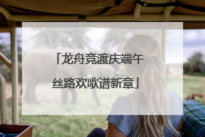 龙舟竞渡庆端午 丝路欢歌谱新章