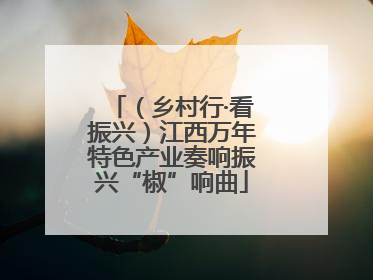 （乡村行·看振兴）江西万年特色产业奏响振兴“椒”响曲