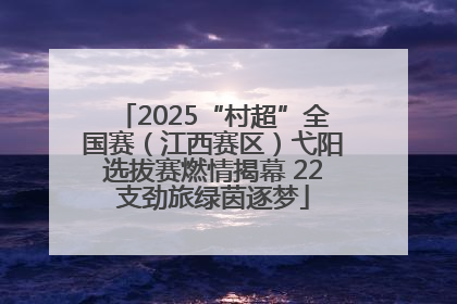 2025“村超”全国赛（江西赛区）弋阳选拔赛燃情揭幕 22支劲旅绿茵逐梦