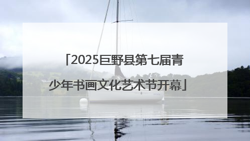 2025巨野县第七届青少年书画文化艺术节开幕