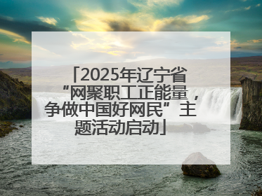 2025年辽宁省“网聚职工正能量，争做中国好网民”主题活动启动