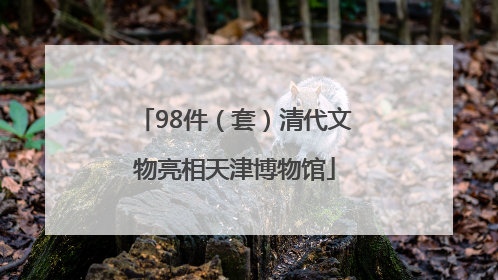 98件（套）清代文物亮相天津博物馆