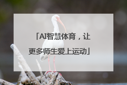AI智慧体育，让更多师生爱上运动